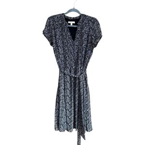 Prelude Floral Smocked Midi Dress Sz 10